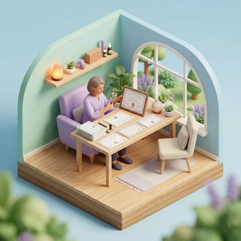 Informations professionnelles présentées sur les profils de thérapeutes